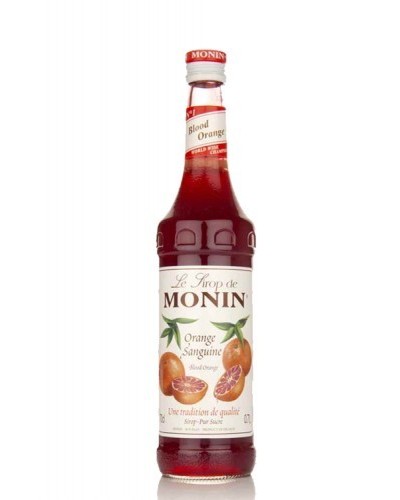 sirope de naranja de sangre monin - monin bloodorange syrup