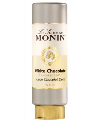 monin crema chocolate blanco 50cl - monin chocolate blanco - monin