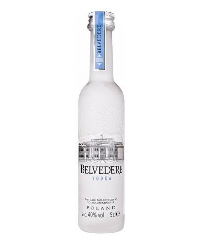 miniatura belvedere vodka 5cl - belvedere - vodka - comprar vodka