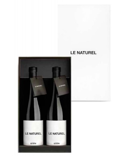 estuche 2 botellas le naturel - le naturel - comprar vino tinto - vino - tinto