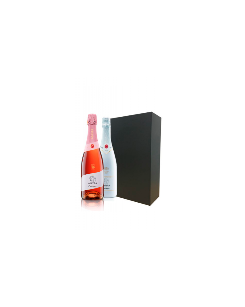 estuche cava 2 botellas anna de codorniu