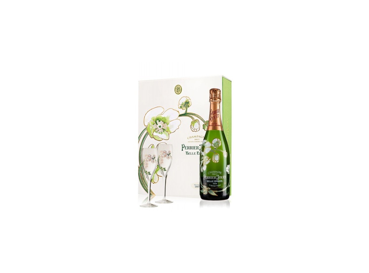 Estuche Perrier-Jouet Belle Epoque + 2 Copas - Comprar online