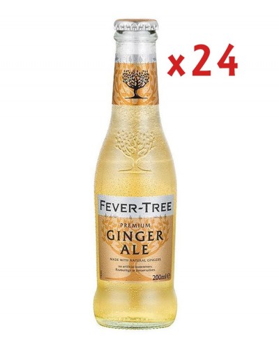 Caja Fever Tree Ginger Ale 24 Uds