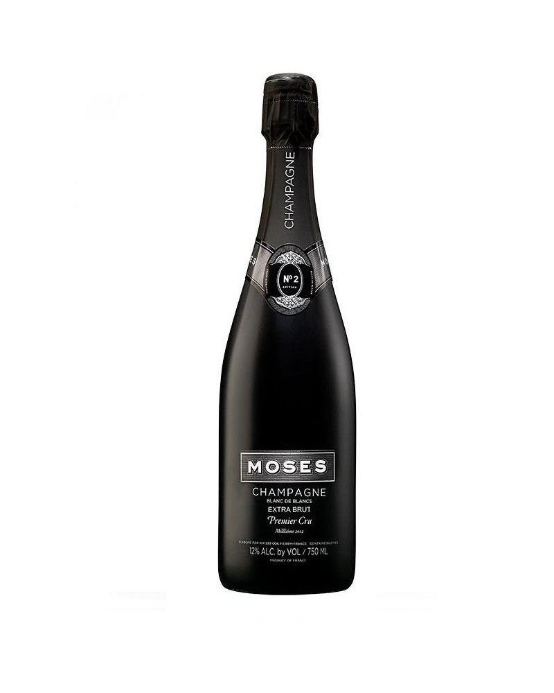moses premier cru blanc de blancs - champagne moses - champagne