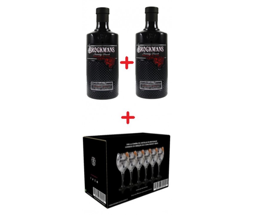 gin brockman's - ginebra premium - brockmans