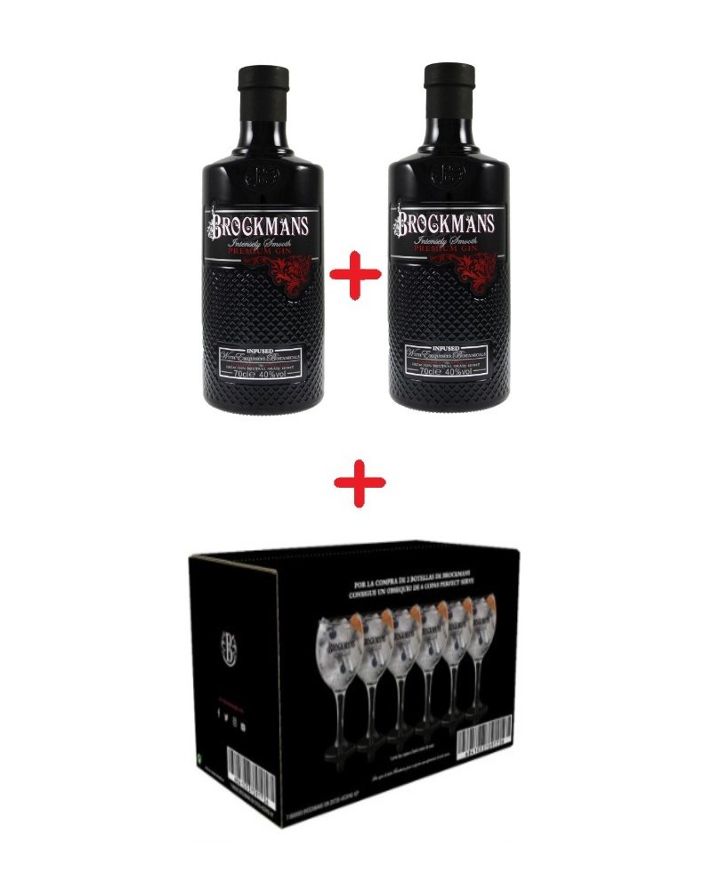 gin brockman's - ginebra premium - brockmans