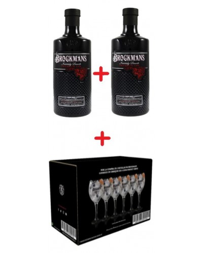 gin brockman's - ginebra premium - brockmans