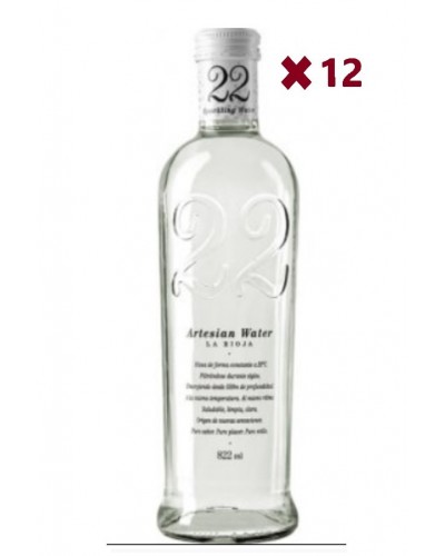 22 Artesian Water con Gas 822 ml Caja 12 
