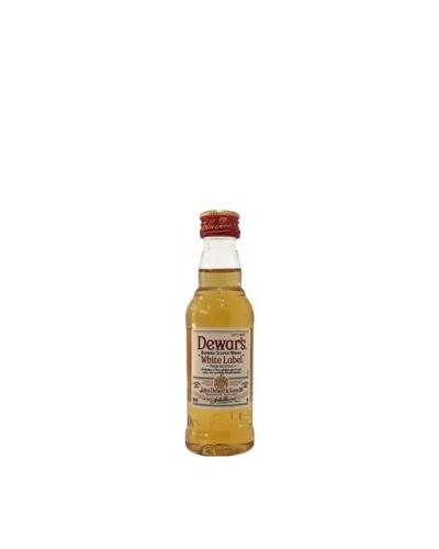 miniatura whisky white label dewars