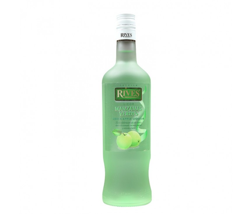 LICOR DE MANZANA VERDE RIVES 70CL
