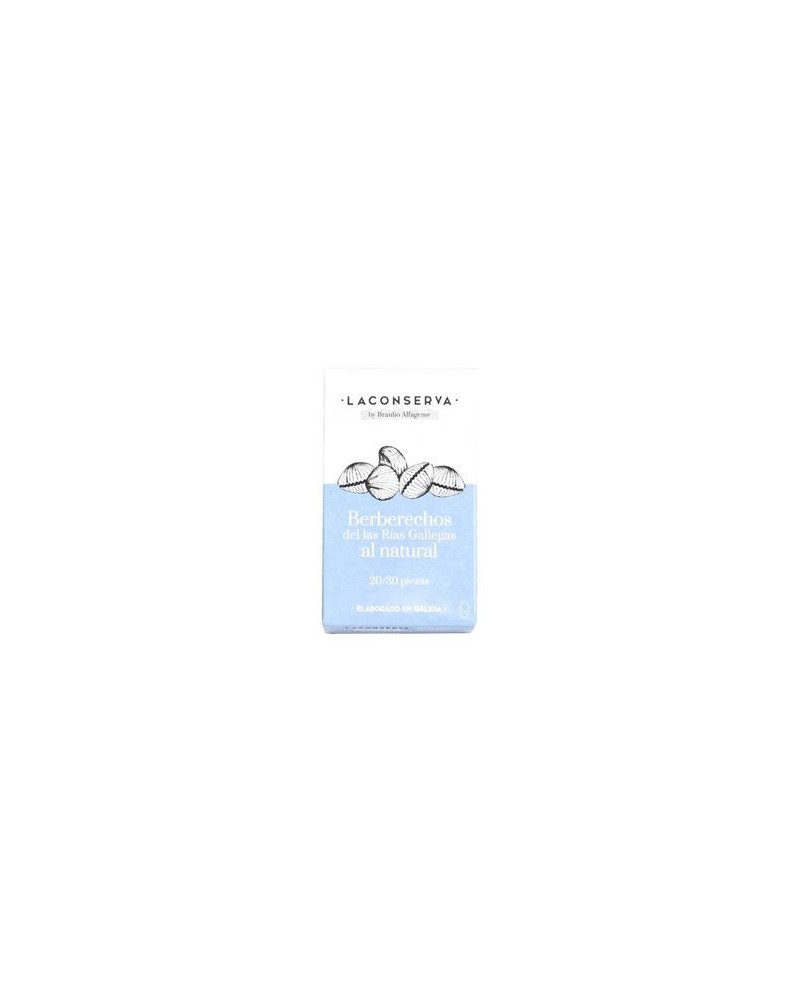 Coques des Rias Galiciens Naturel 20/30 le En Conserve 120 grs.