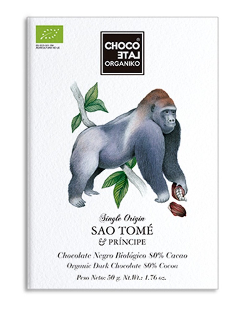 Choco Late Organiko São Tomé 80%.
