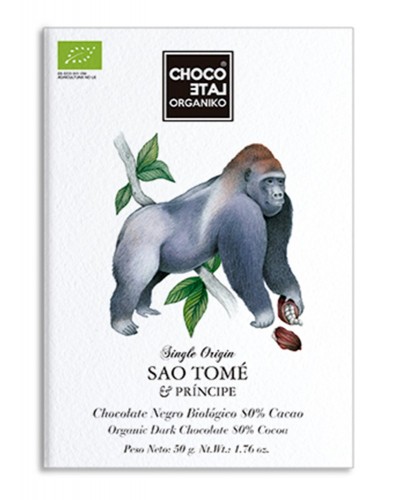 Choco Late Organiko Sao Tomé 80% .