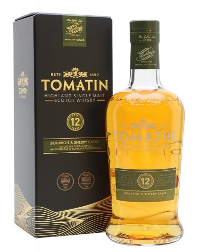 Tomatin Single Malt Whisky 12 Años Estuche 