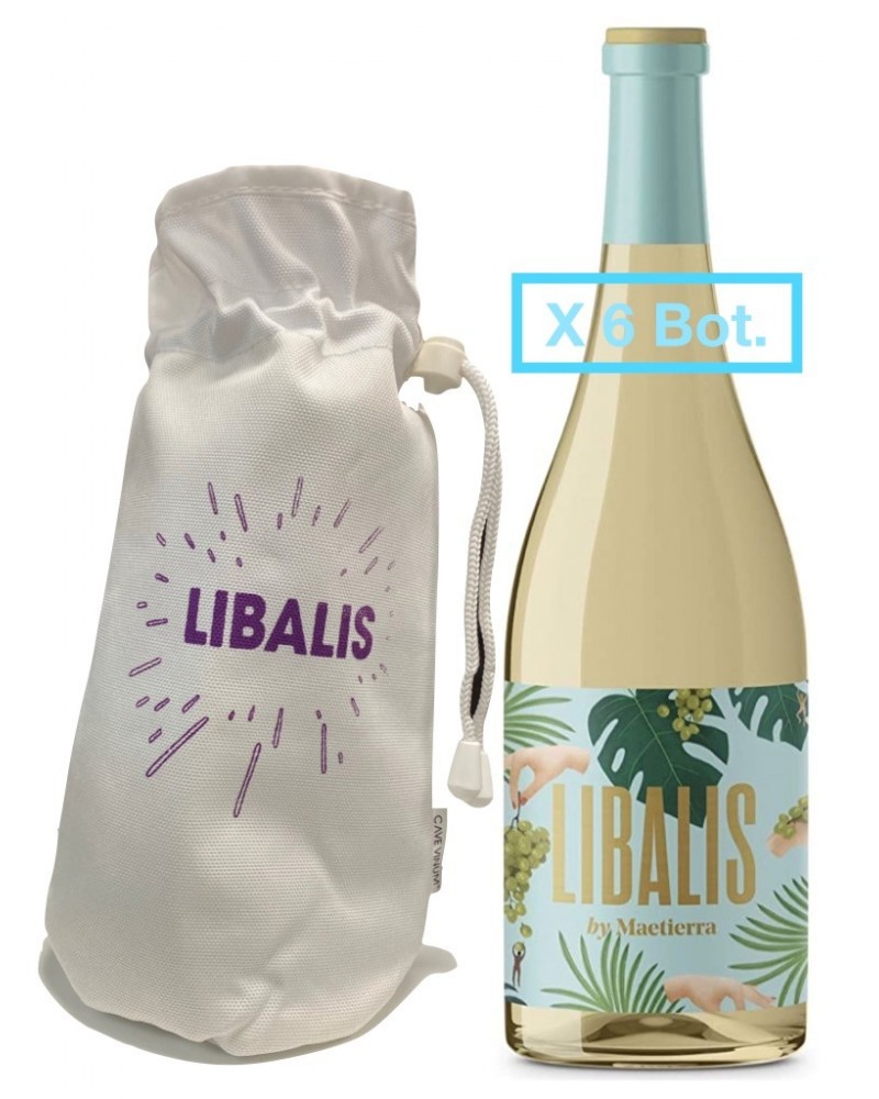 Pack 6 Botella Libali + Funda Termica 