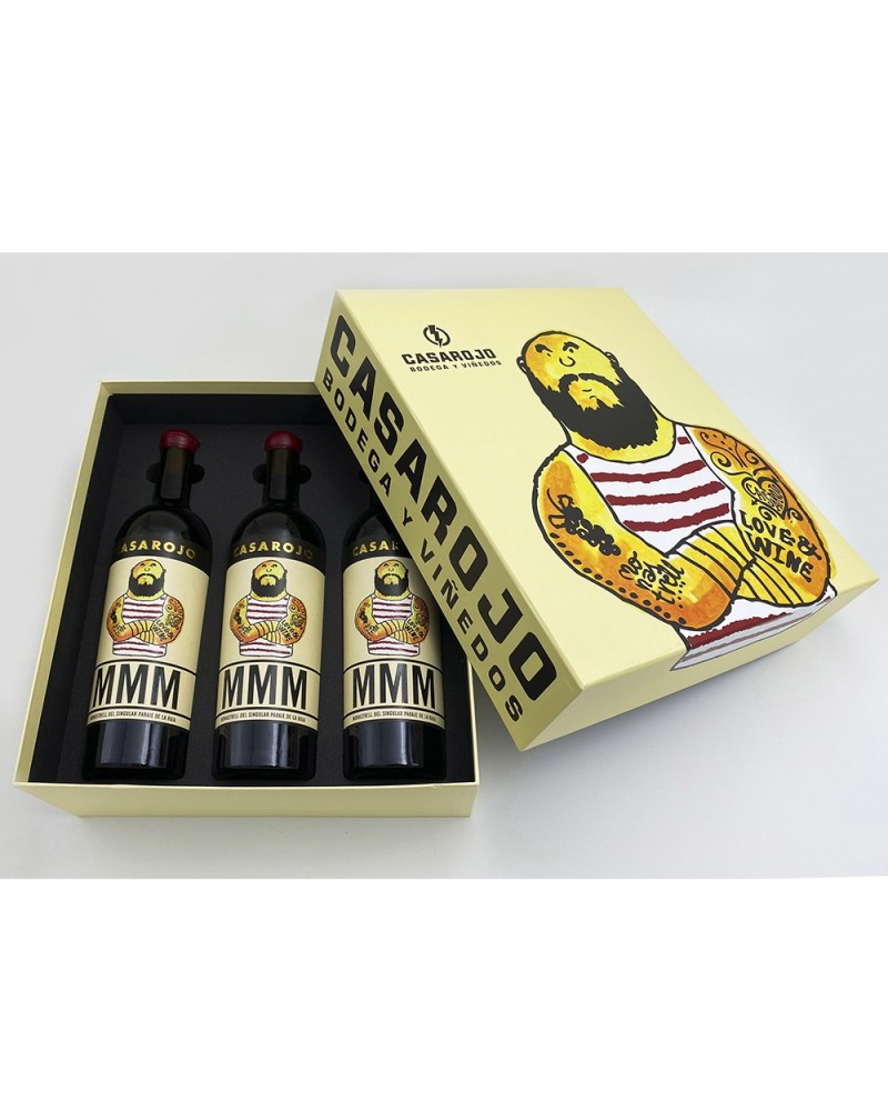 Box Machoman Monastrell 3 Botellas 