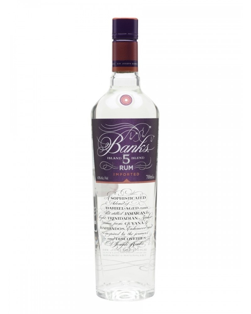 RON BANKS 5 ANS 70CL.