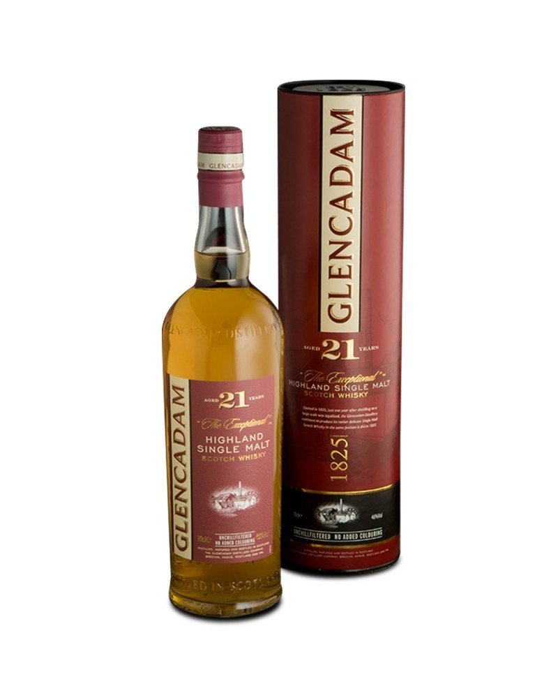 Glencadam Single Malt Whisky 21 Años 