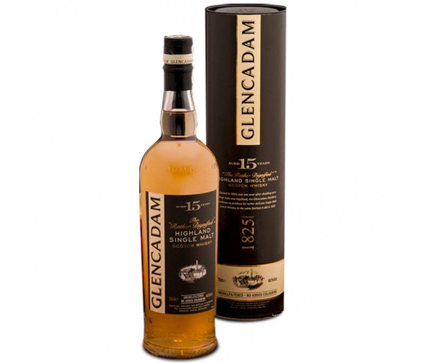 Glencadam Single Malt Whisky 15 Años 