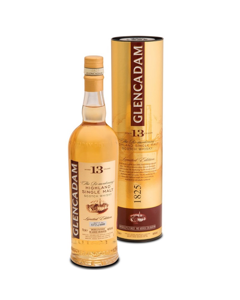 Glencadam Single Malt Whisky 13 Anos Edição Limitada