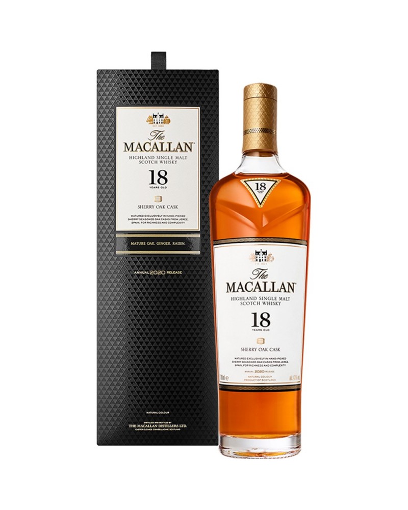 Macallan 18 Años Sherry Oak 