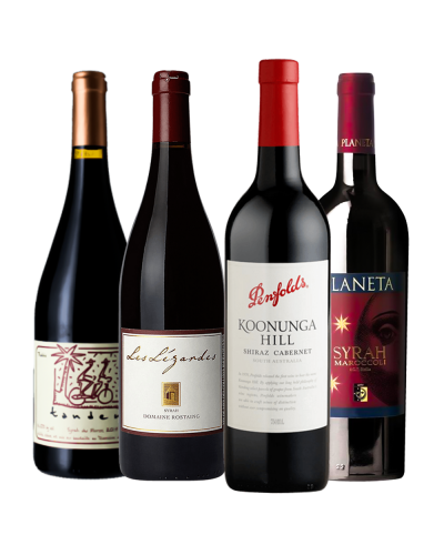 Syrah/Shiraz Sommelier  Pack  Different Climates 