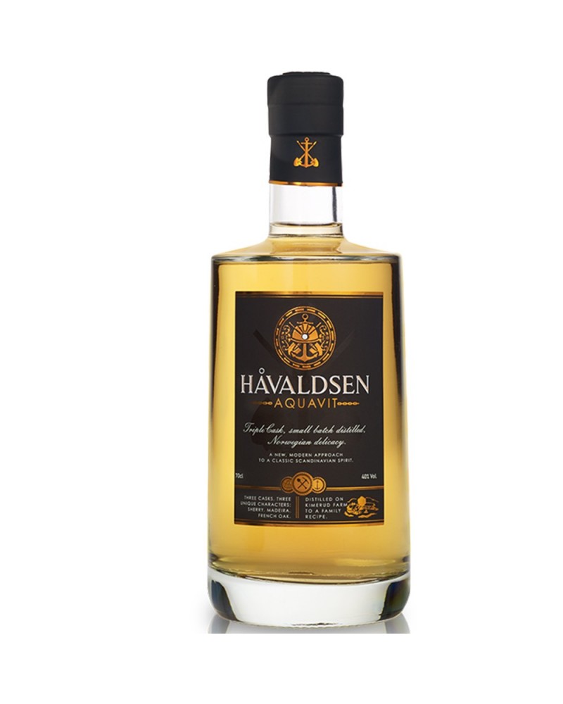 KIMERUD HAVALDSEN AQUAVIT TRIPLE CASK GIN ( NORUEGA )
