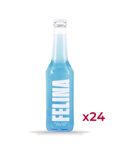 Felina Drink Blue 33Ml. Caja 24 Ud.