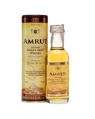 Amrut Single Malt Whisky  5 CL.+ ESTUCHE