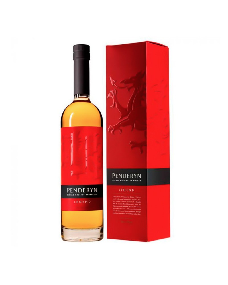 Penderyn Single Malt Whisky "Peated" 70Cl. + Estuche