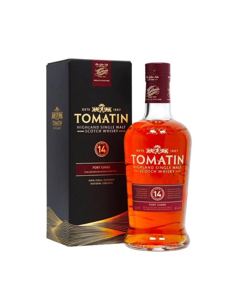Tomatin Single Malt Whisky 14 Anos Case