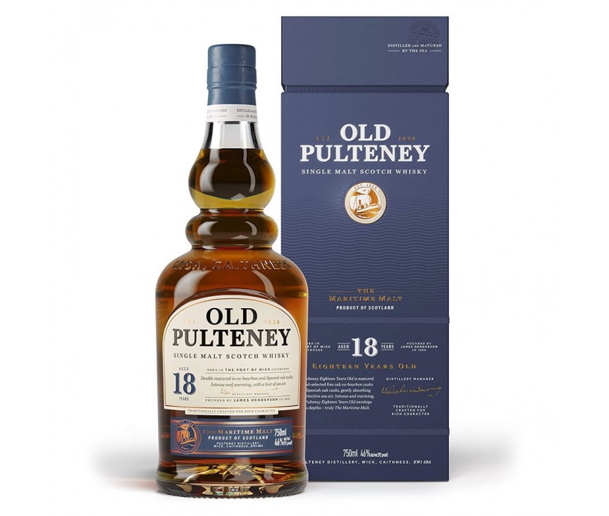 Old Pulteney 12 Single Malt Whisky 70cl.