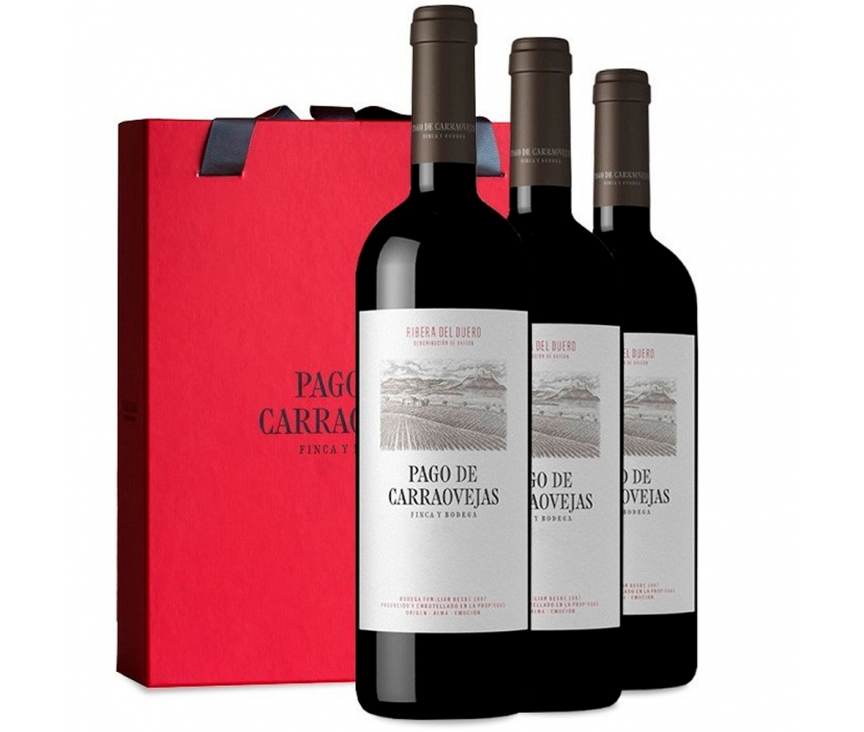 Estuche 3 Botellas Pago de Carraovejas