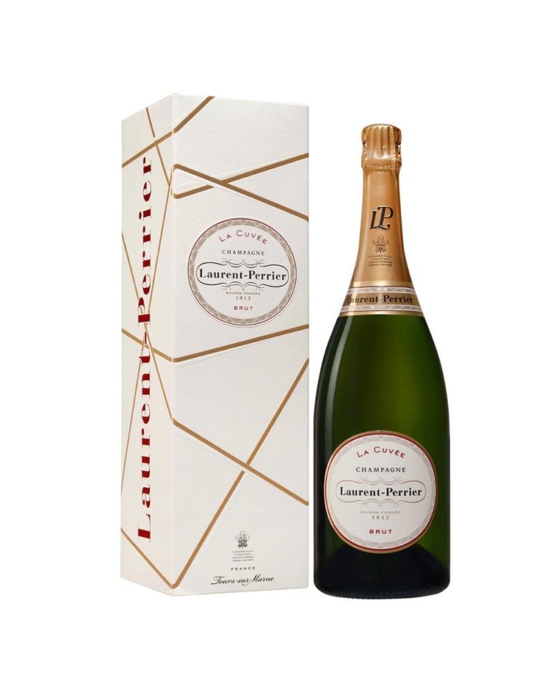 laurent perrier brut magnum - champagne - vino espumoso - francia