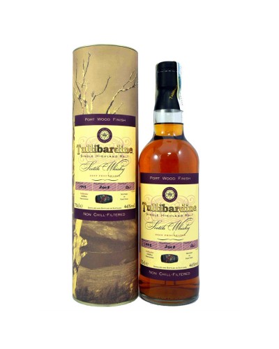 Whisky Tullibardine 1993 Port Wood Finish + Case