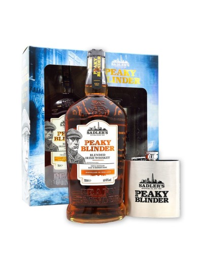 Pack Peaky Blinder Blended Irish Whisky Hip Flask