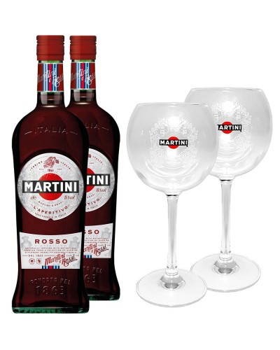 martini rosso 1l - vermut rojo - italia