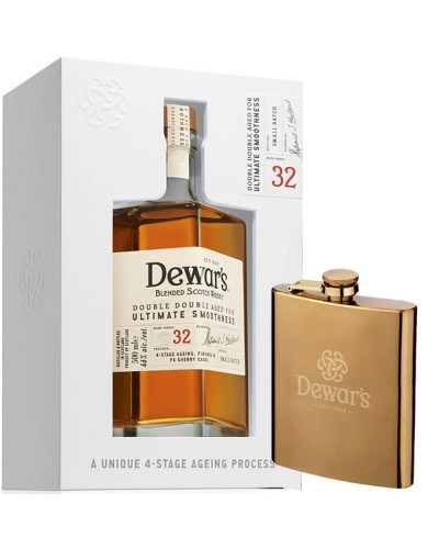 Whisky Dewars 32 Years + Flask