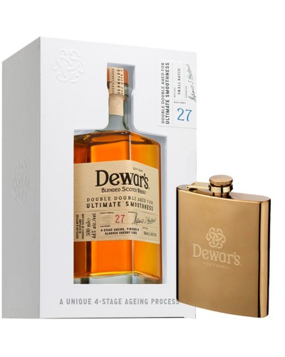 Whisky Dewar's 27 Años + Petaca