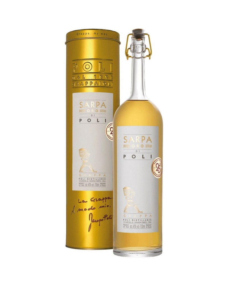 Grappa Poli Sarpa Blanca 
